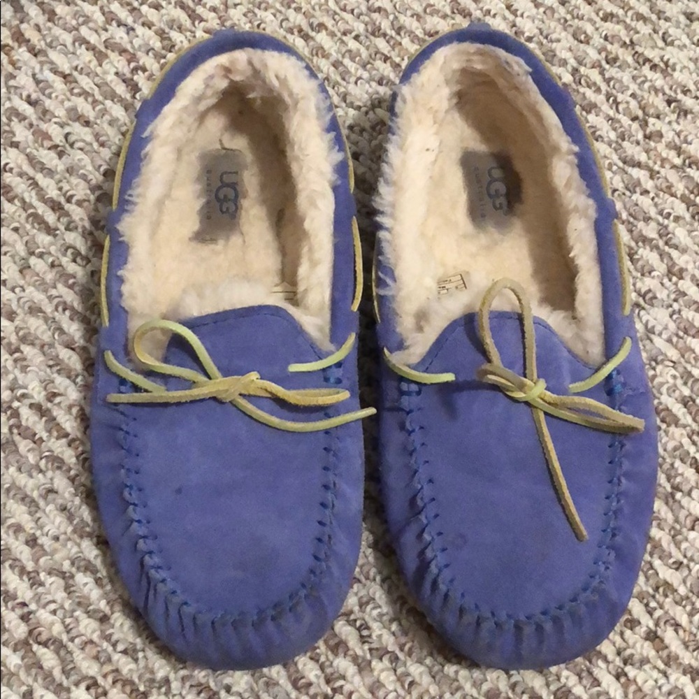 Uggs Blue Moccasins